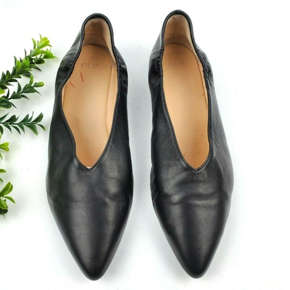 Pour La Victoire Shoes - POUR LA VICTORIE Colt Point Toe Flats  S12